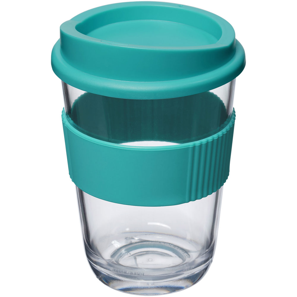 Americano® Cortado 300 ml beker met grip - aqua