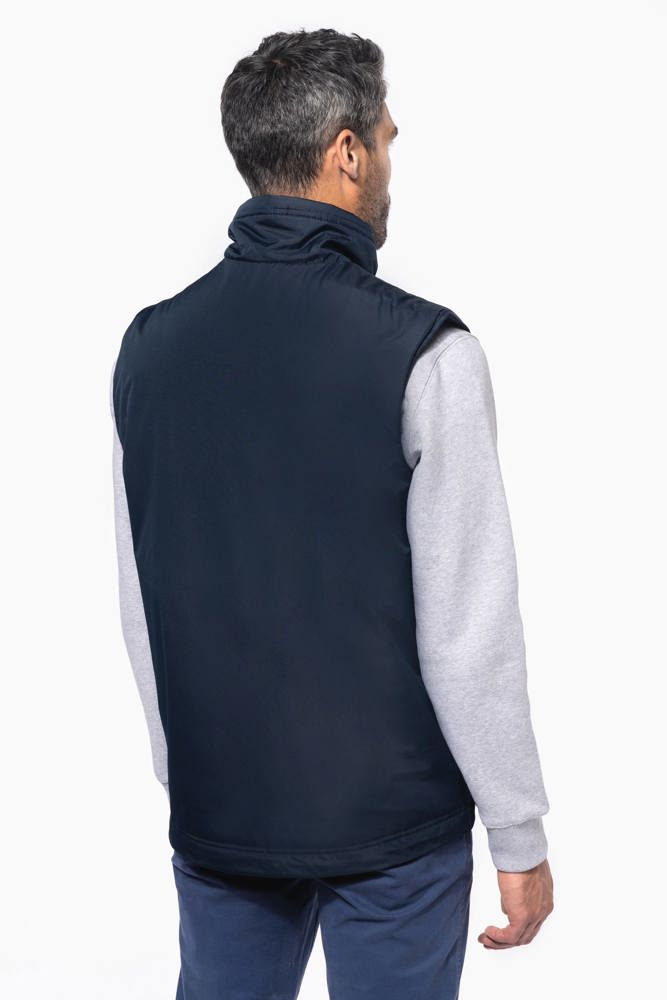 K659 - Met fleece gevoerde bodywarmer heren