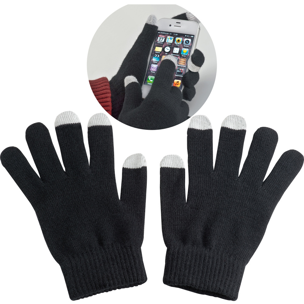 Handschoen voor touchscreen bediening