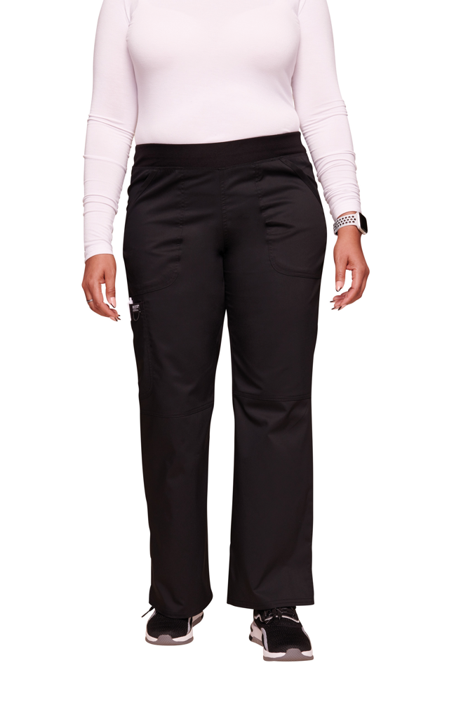 - Cargobroek met standaard taille en zonder sluiting voor dames