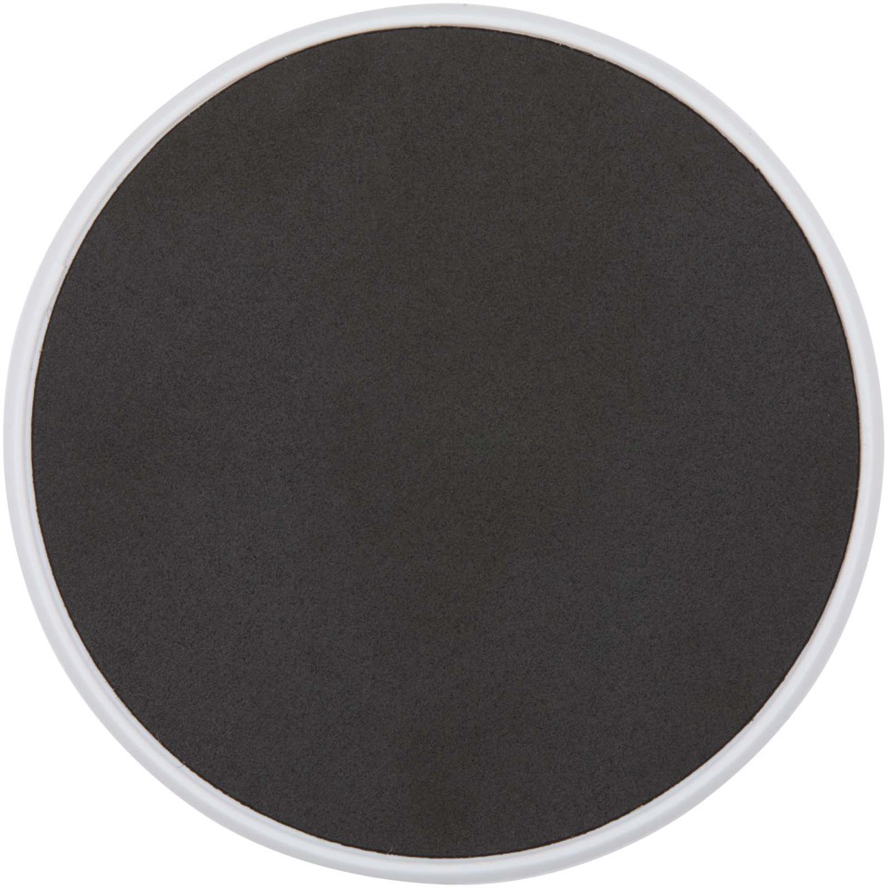 Alcor opvouwbare magnetische telefoonstandaard van gerecycled plastic met bamboedetails