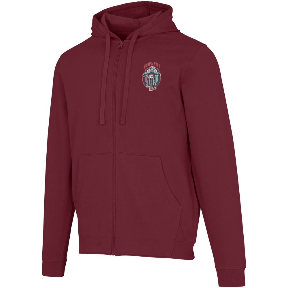 Jasper 280 g/m² unisex full-zip hoodie van OCS gerecycled organisch katoen