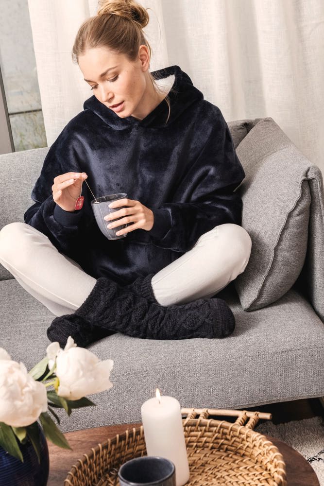 K410 - Poncho plaid