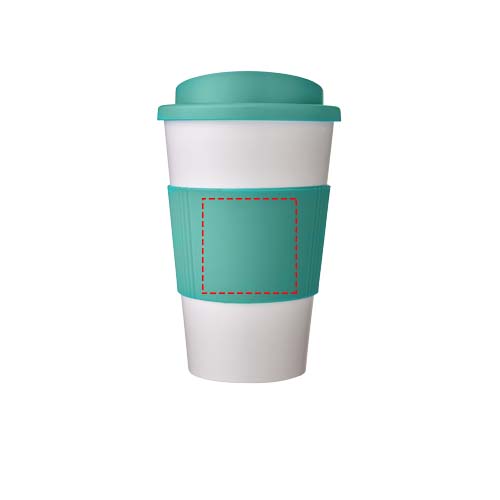 Americano® 350 ml geïsoleerde beker met grip