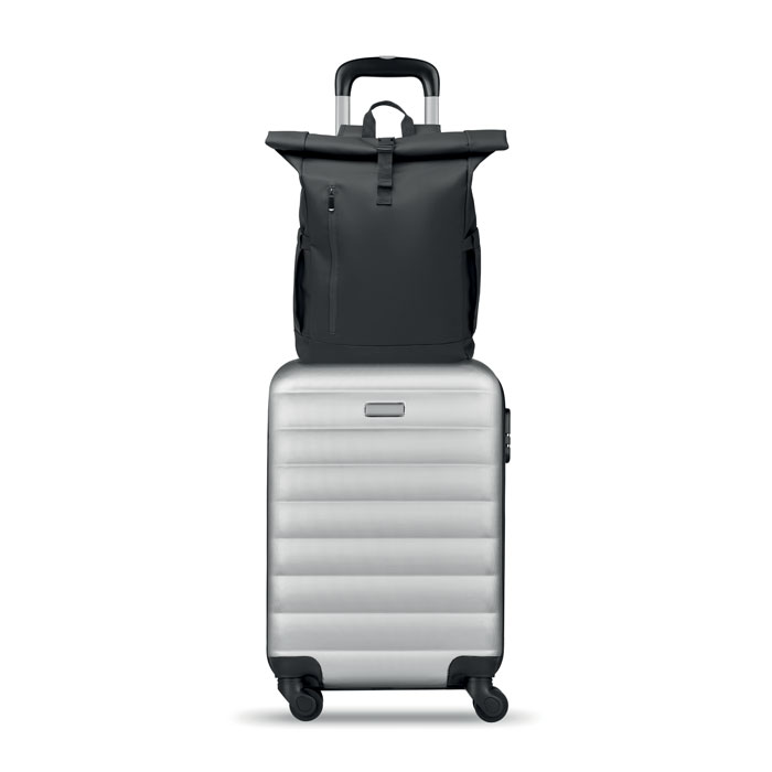 BANGKOK ROLL - Rolltop laptop rugzak 600D