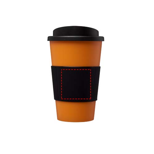 Americano® 350 ml geïsoleerde beker met grip