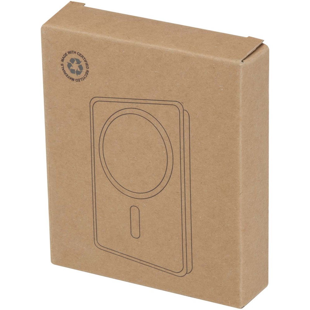Acrab magnetische draadloze powerbank van 10.000 mAh 15 W met 20 W PD van gerecycled plastic