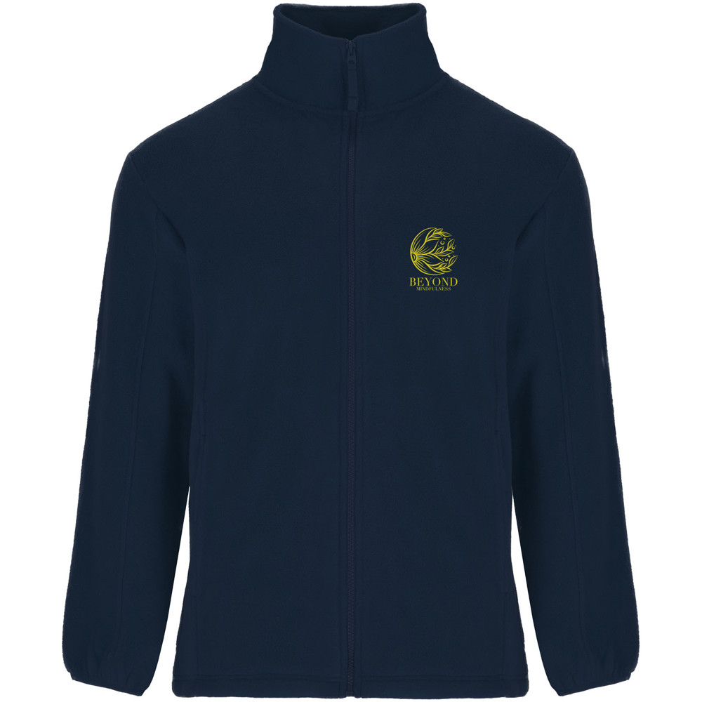 Artic fleece herenjack met volledige rits