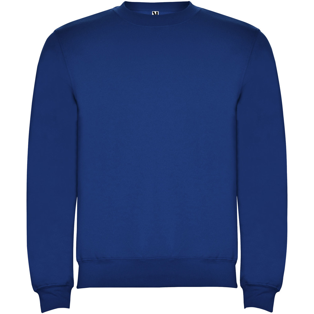 Clasica 280 g/m² unisex trui met ronde hals - koningsblauw