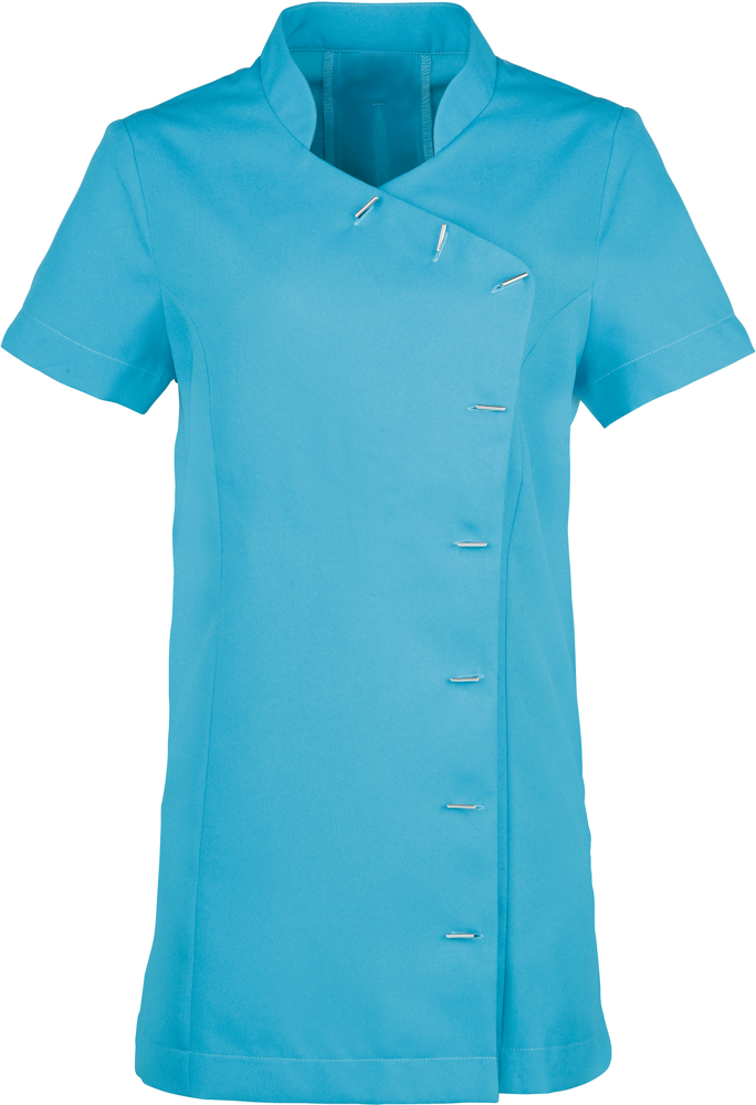 PR682 - 'Orchid' Beauty and Spa Tunic - Turquoise
