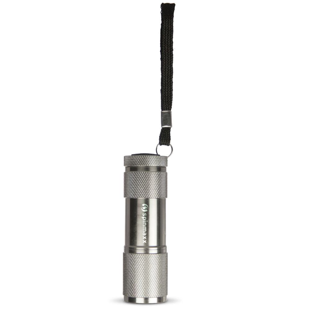 Aluminium zaklamp LED - zilver