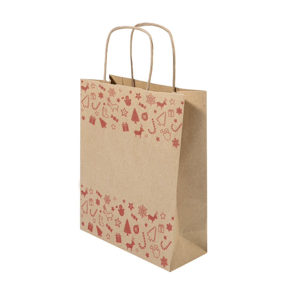 Julegave L - Kerst geschenktas, groot