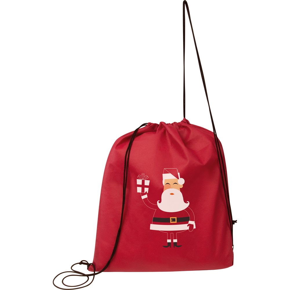 Gymbag met kerstmotief