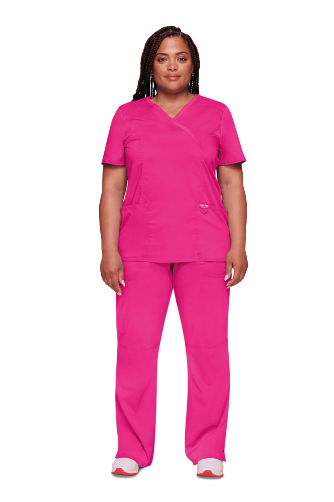 - Wikkeltop voor dames - Electric Pink