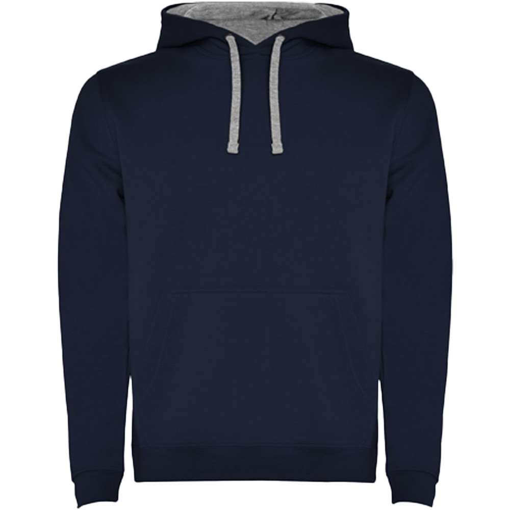 Urban 280 g/m² hoodie voor heren - Marineblauw, Gemêleerd grijs