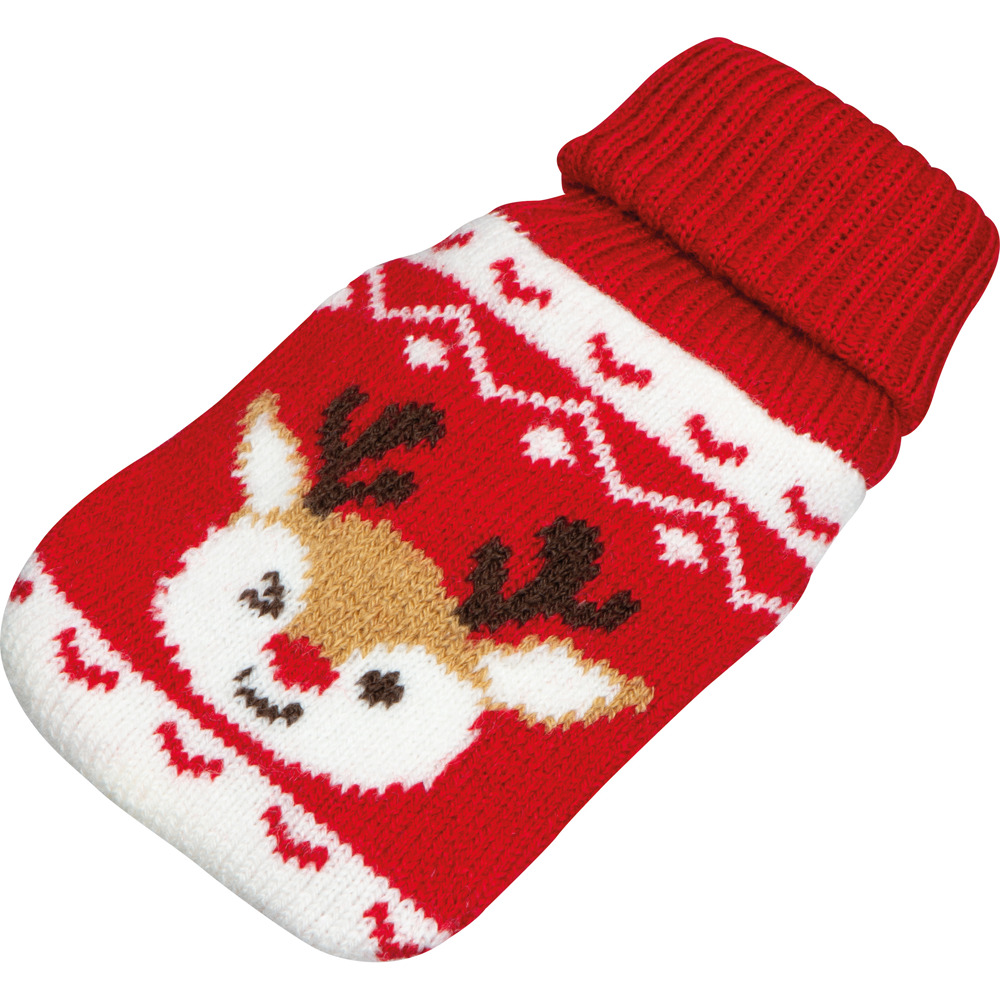 Handwarmer met kerstmotief