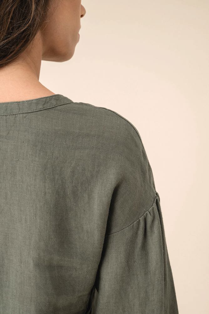 SP524 - Linnen damesblouse
