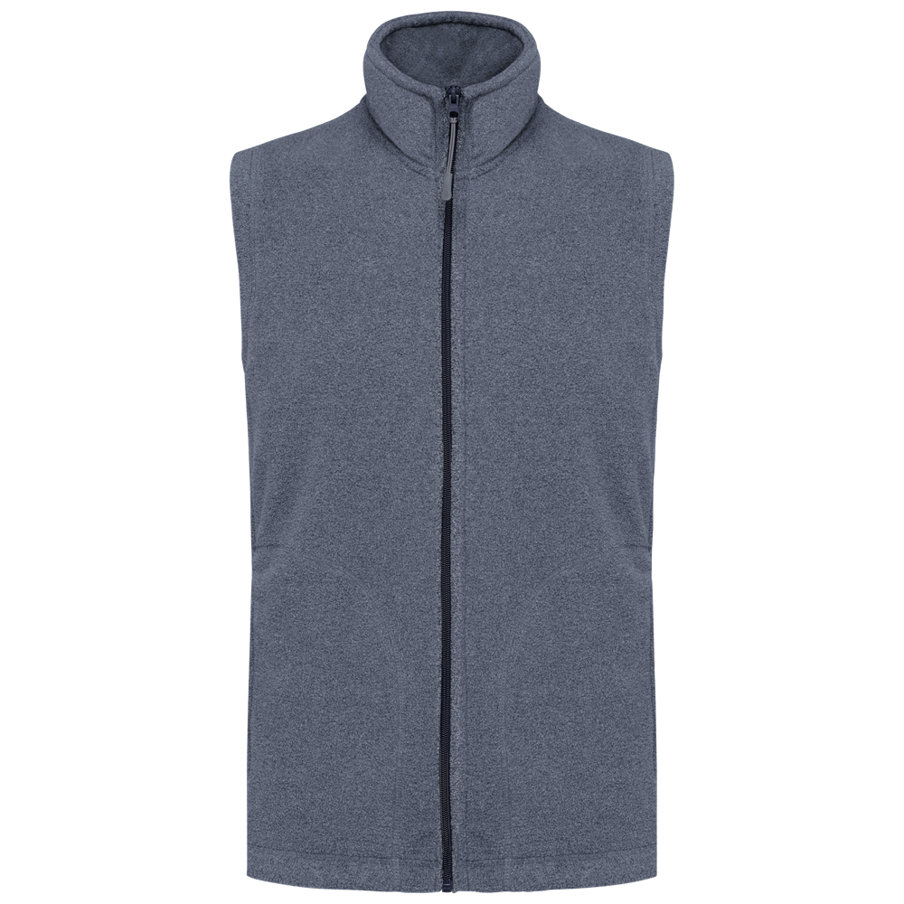 - Bodywarmer van microfleece heren - French Navy Heather