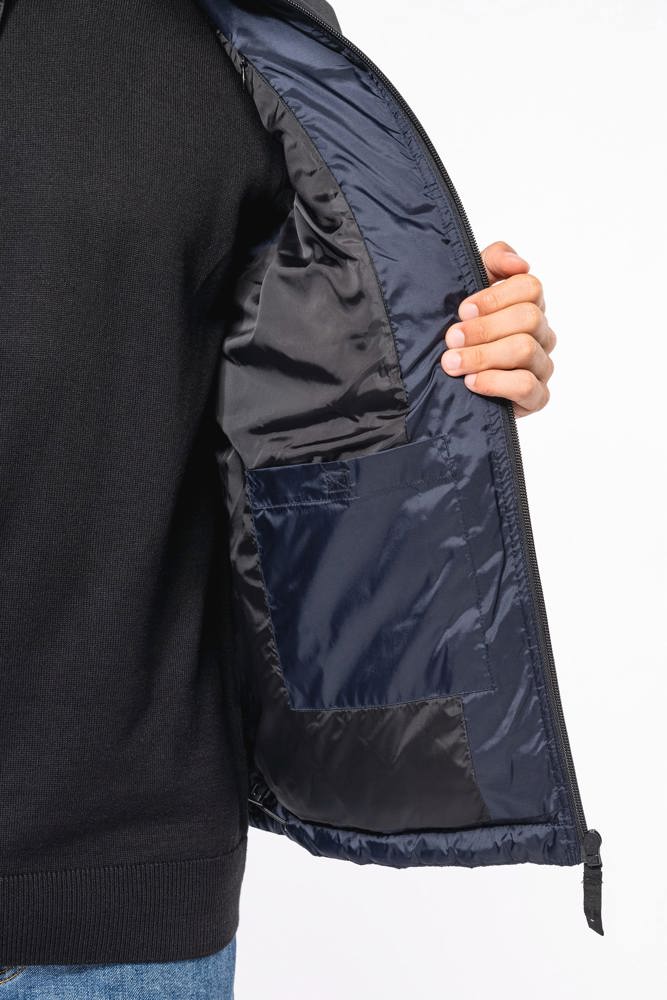 K6162 - Tweekleurige gewatteerde bodywarmer uniseks