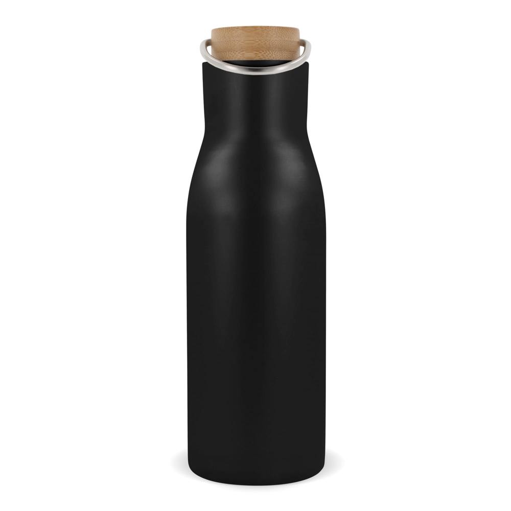 Thermo fles met bamboe deksel 500ml