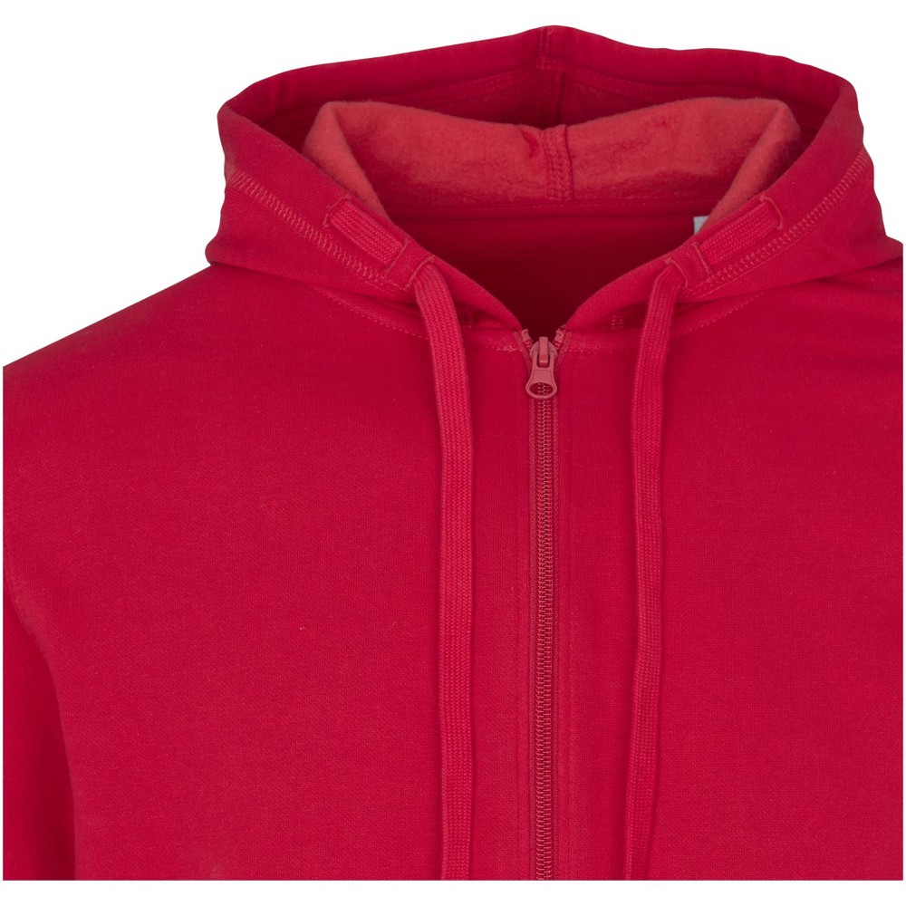 Jasper 280 g/m² unisex full-zip hoodie van OCS gerecycled organisch katoen