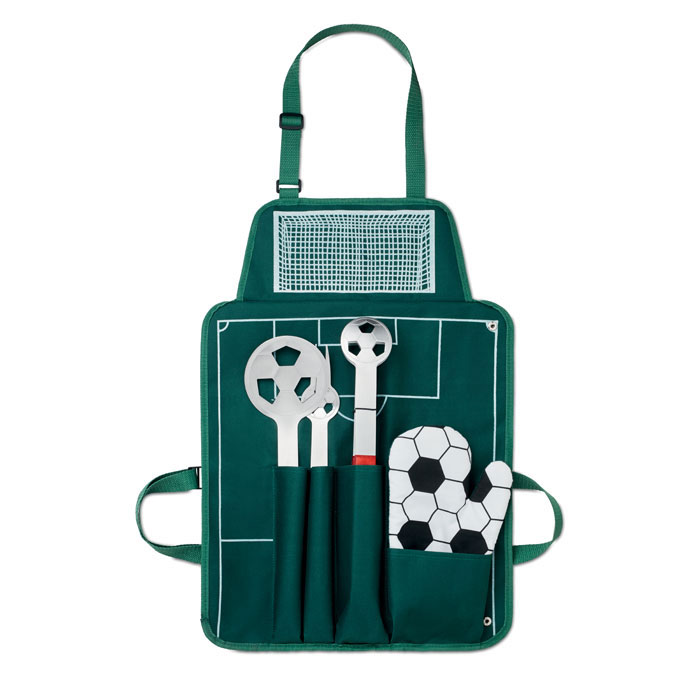 DONAU BALLY - Voetbal BBQ-set