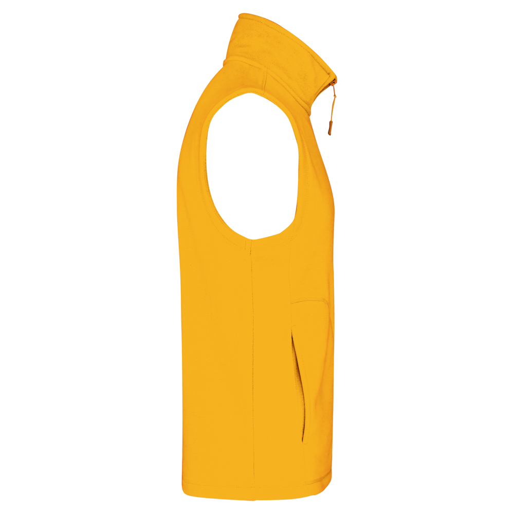 K913 - Bodywarmer van microfleece heren
