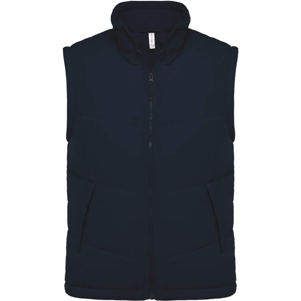 K6118 - Met fleece gevoerde bodywarmer - navy