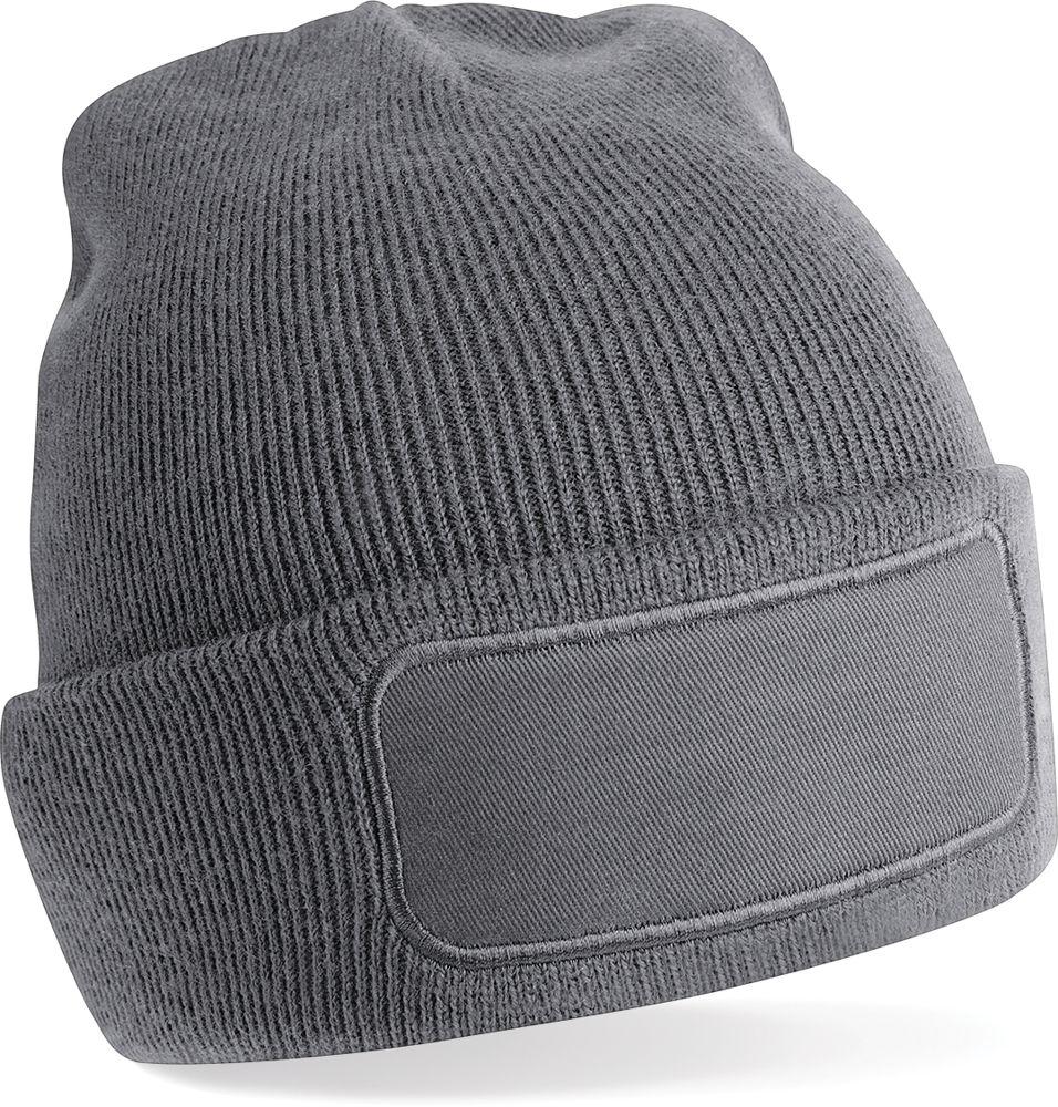 B445 - Original Patch Beanie - Graphite Grey