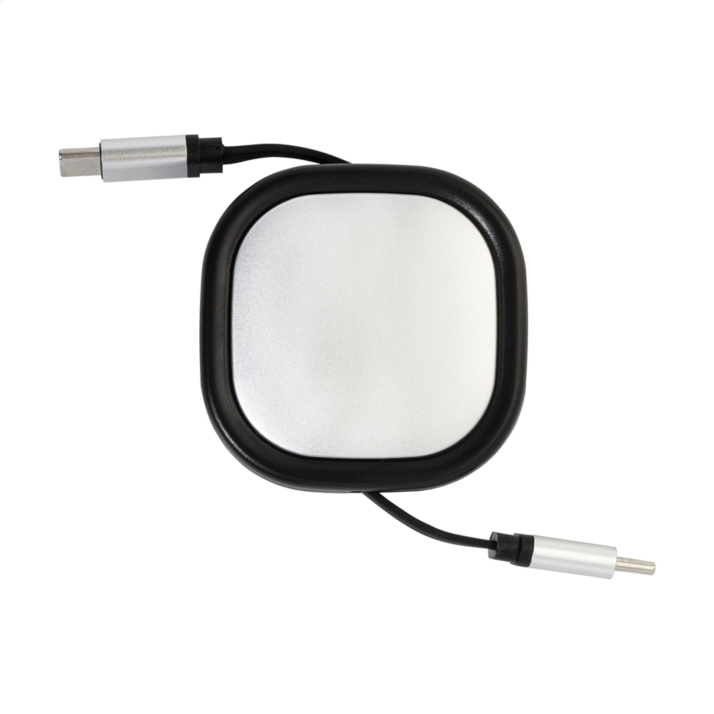 Cabsle Plus - 60W USB-C laderkabel - Zwart