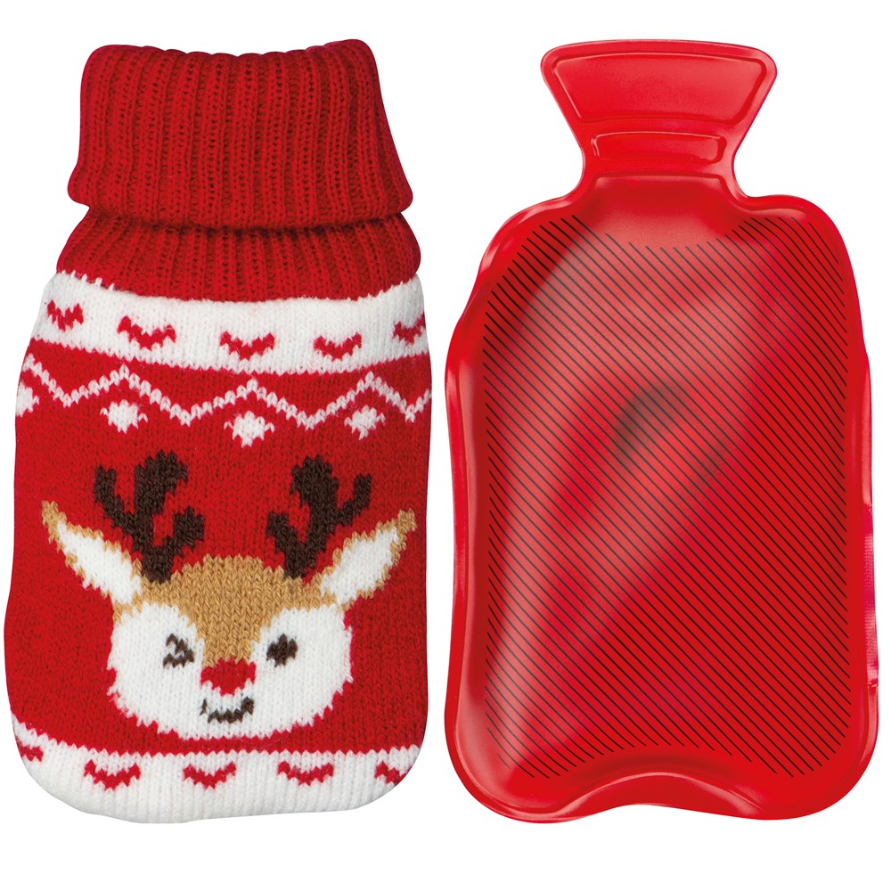 Handwarmer met kerstmotief