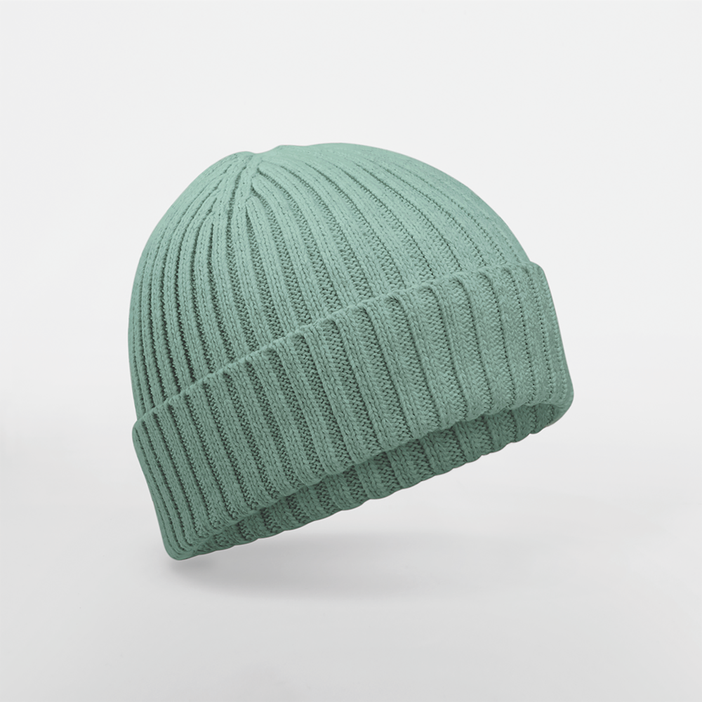 B341B - Kindermuts van biokatoen - Dusty Green