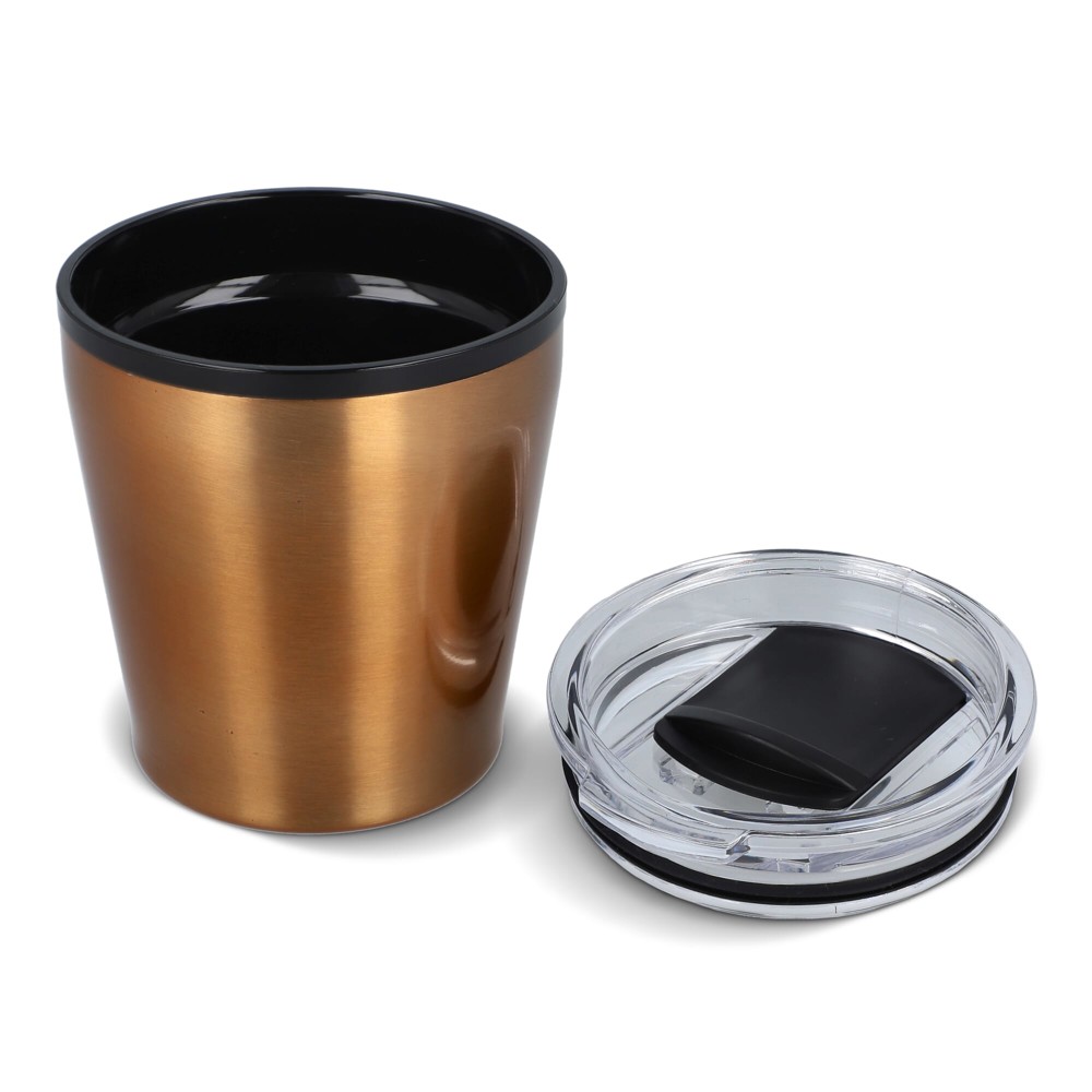 Koffiebeker metallic 180ml