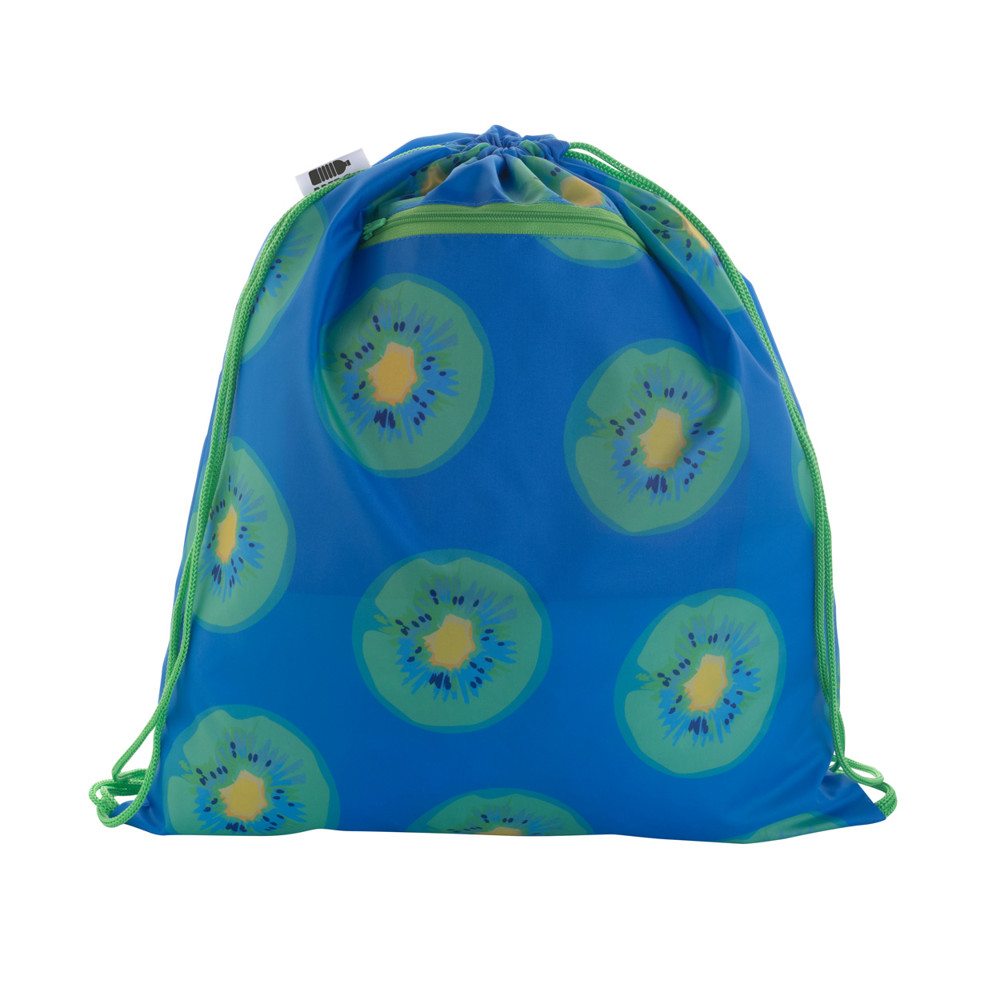 CreaDraw RFID RPET - custom made trekkoordtas - groen