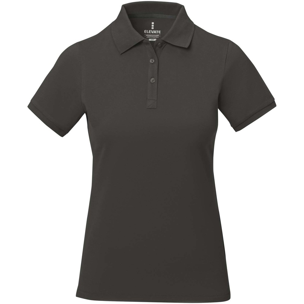 Calgary 200 g/m² damespolo met korte mouwen