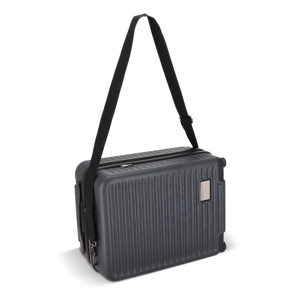 De Nordlyft InSideOut trolley, met afneembare wielen, past onder de stoel.