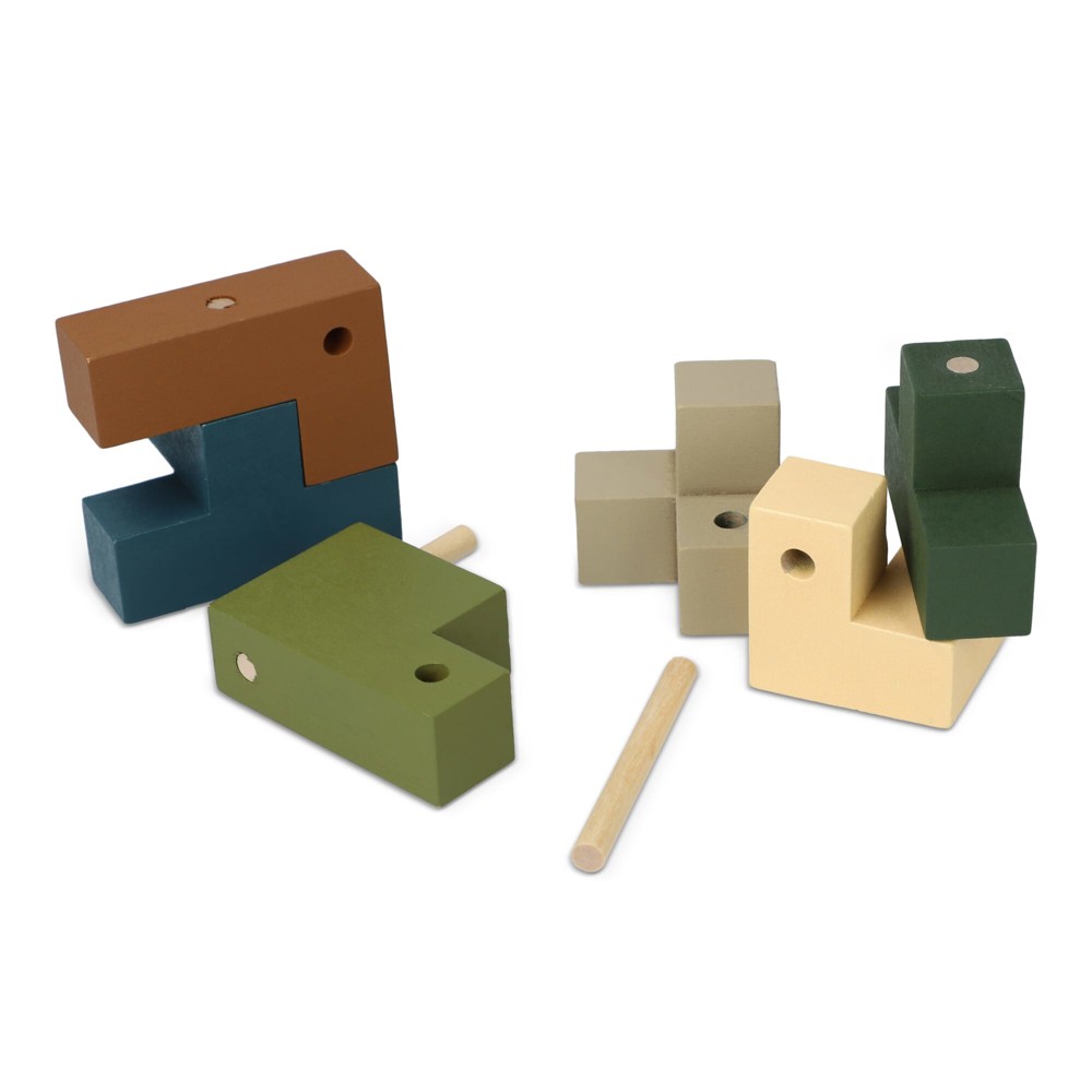 InSideOut FSC Houten Kubus think iq puzzel