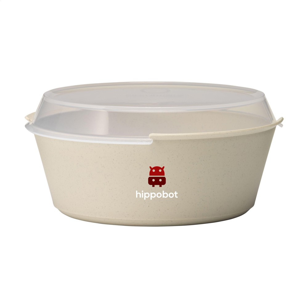 CirculBowl with Lid 1200ml - Beige