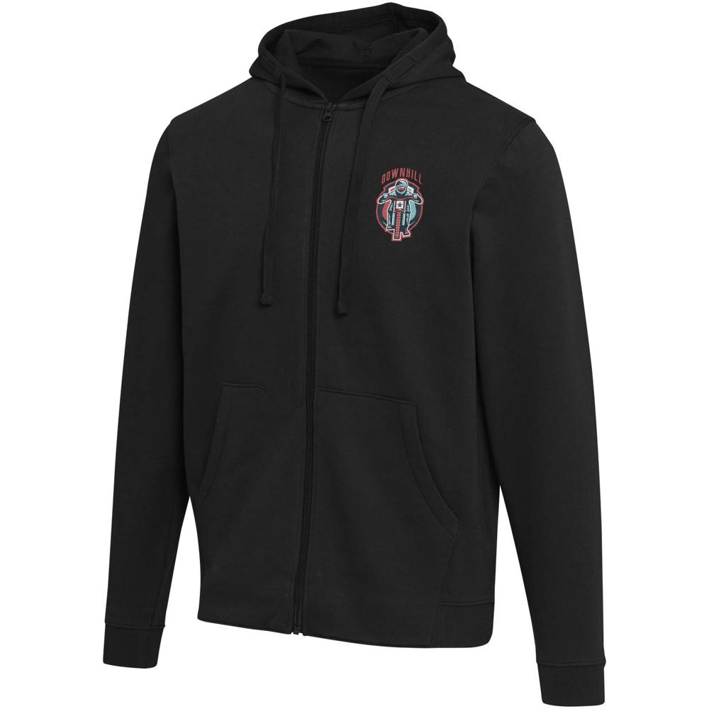 Jasper 280 g/m² unisex full-zip hoodie van OCS gerecycled organisch katoen