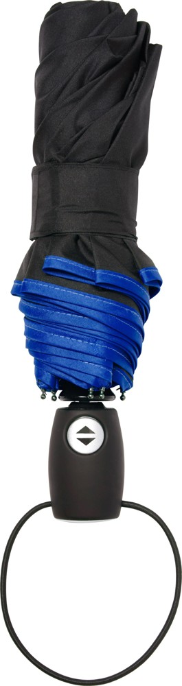 Automatische paraplu Ben | Pongé | Stormbestendig - Blauw