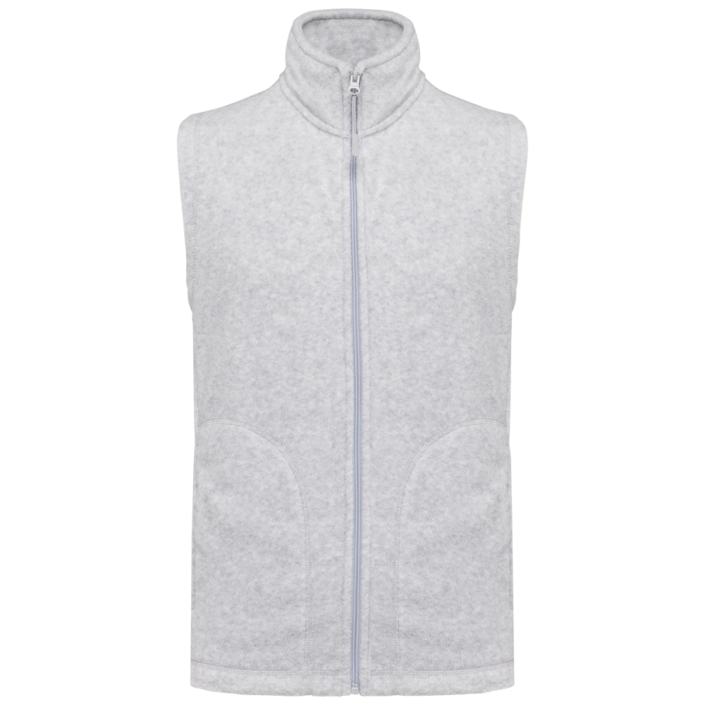 - Bodywarmer van microfleece heren