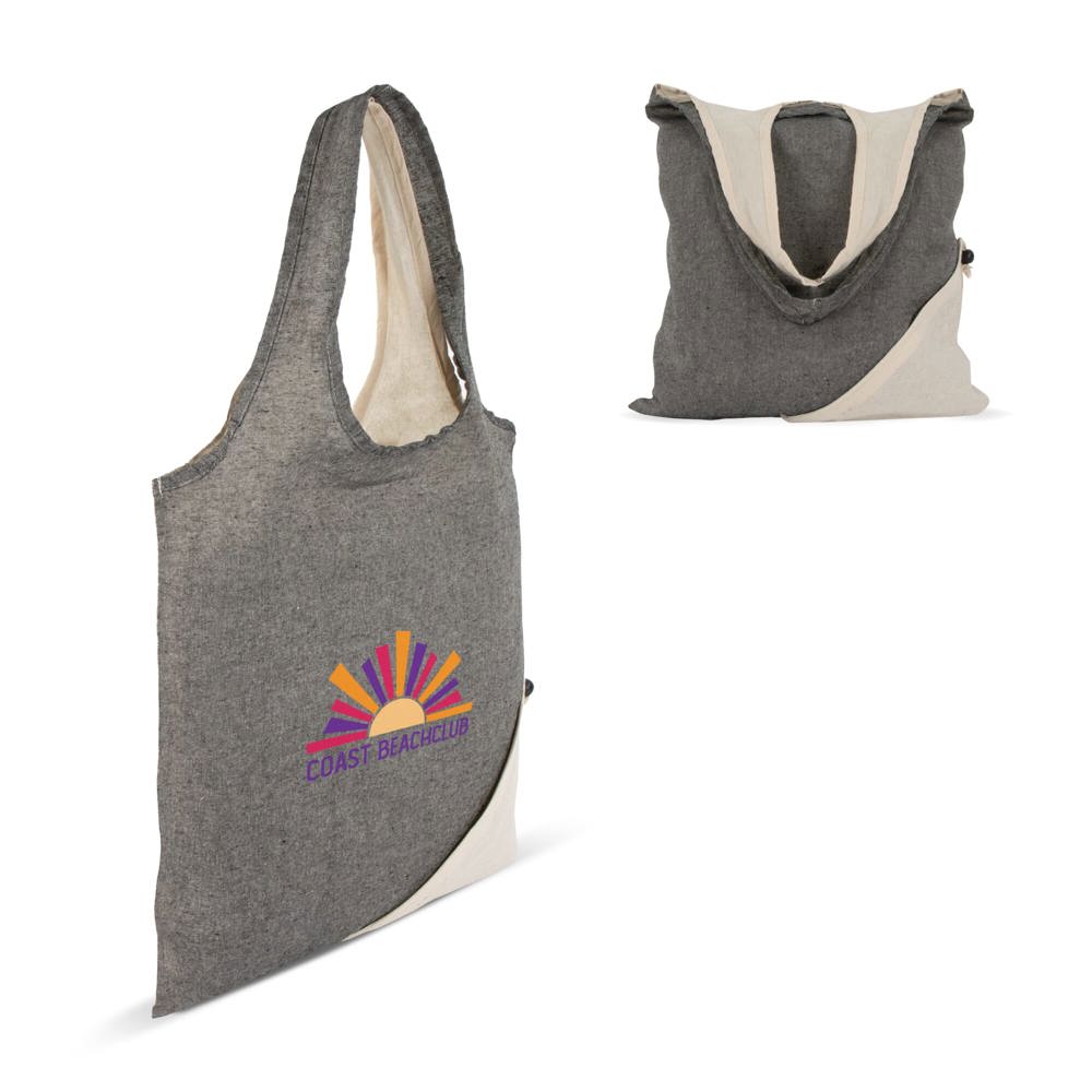 Boodschappentas Gerecycled katoen OEKO-TEX® 140g/m² 38x42cm