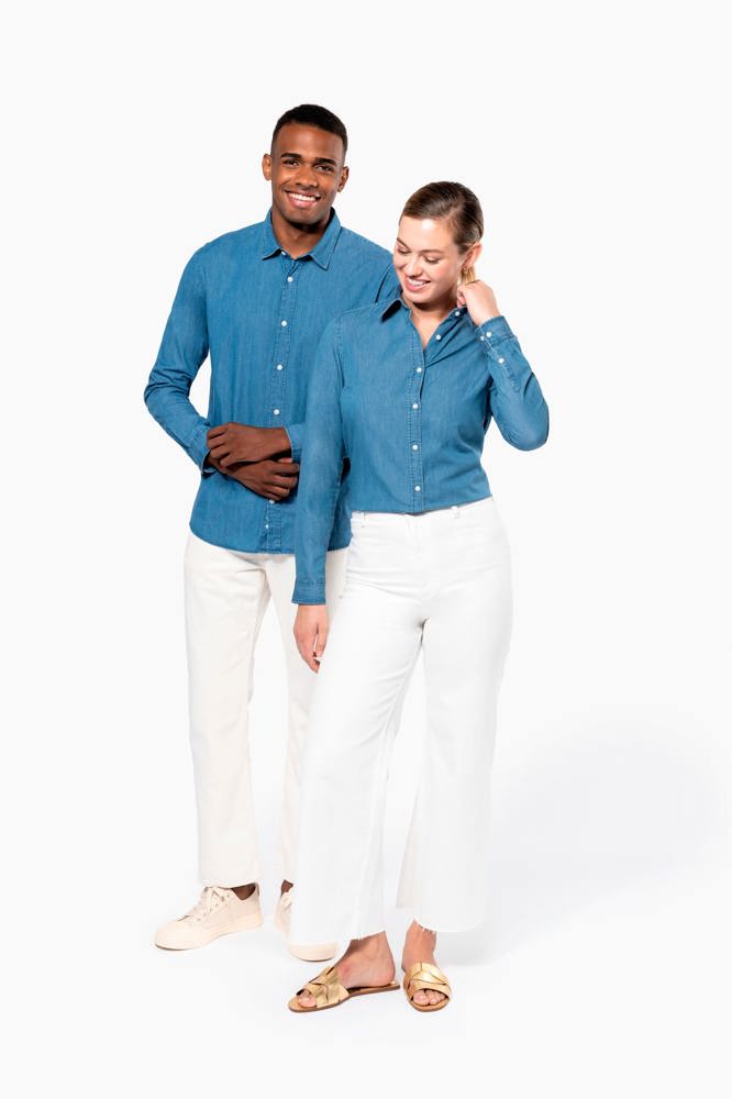 K509 - Damesblouse Denim