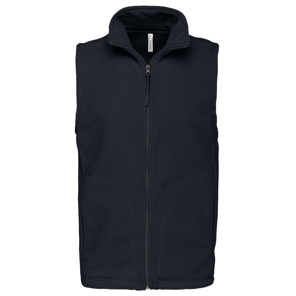 - Bodywarmer van microfleece heren - navy