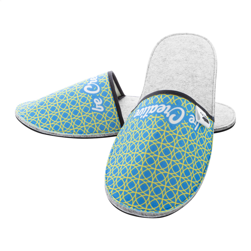 CreaFelt Slip - custom made RPET-slippers - 36-38