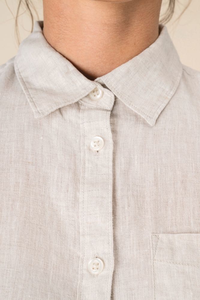 SP505 - Linnen damesblouse