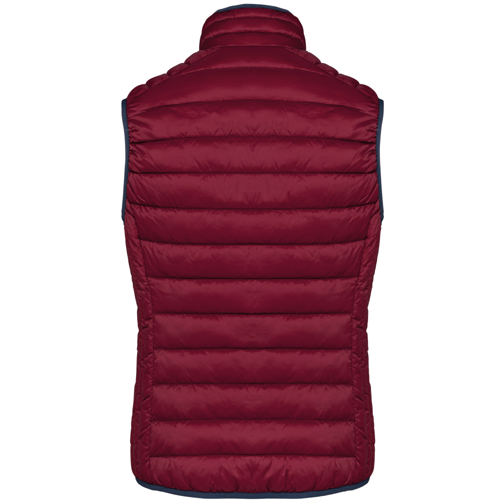 K6114 - Ladies' lightweight sleeveless down jacket