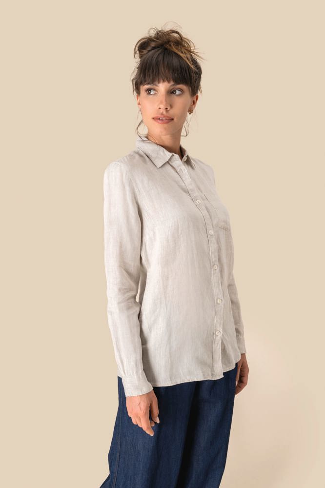 SP505 - Linnen damesblouse