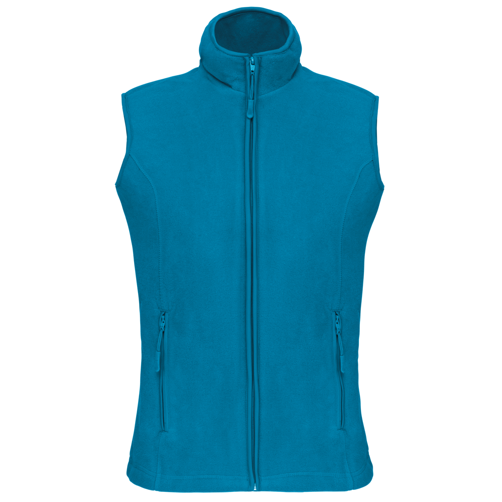 - Bodywarmer van microfleece dames - Tropical Blue