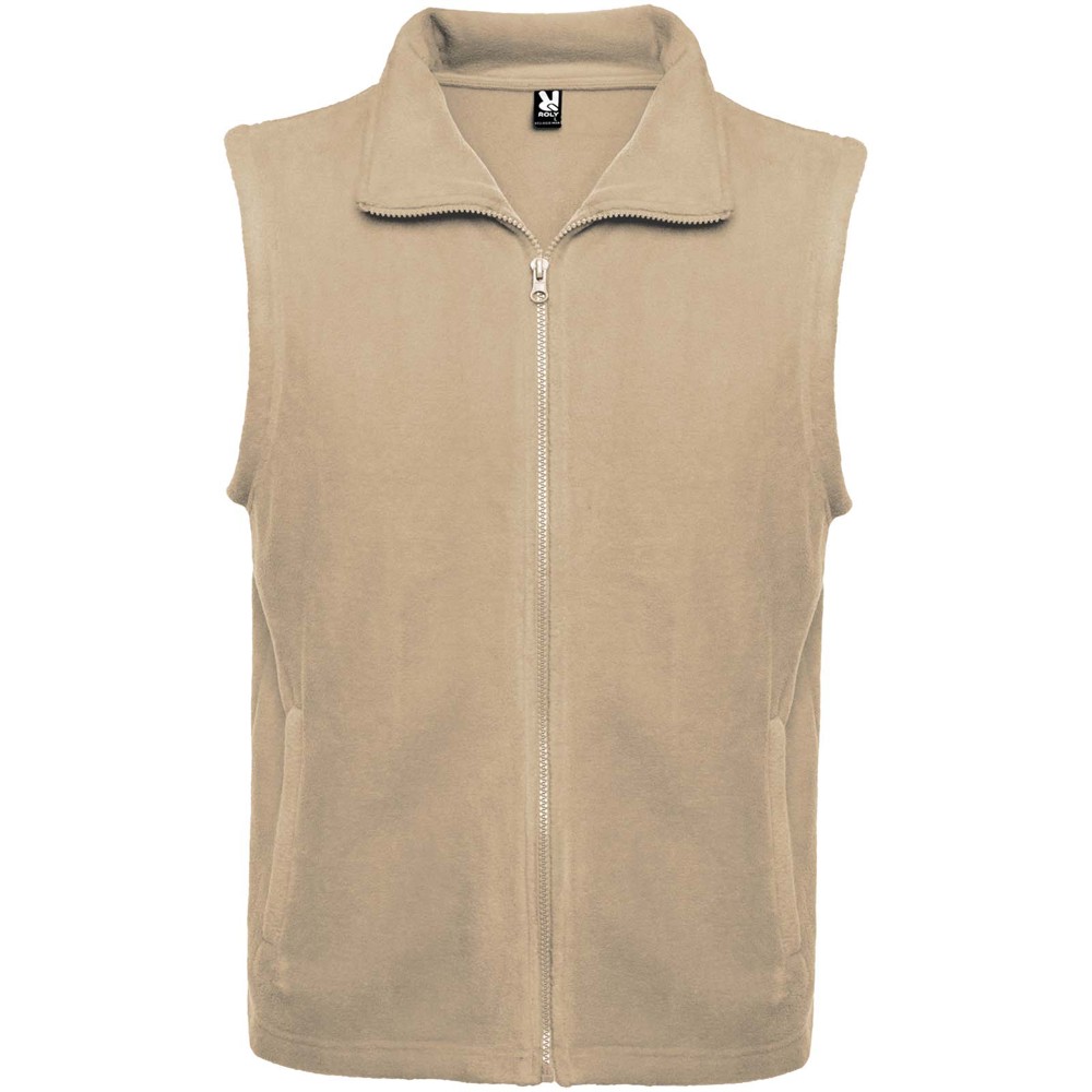 Bellagio unisex fleece bodywarmer - Zand